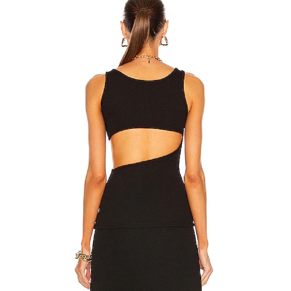 ❌SOLD❌ Christopher Esber Multi Split Quartz Rib Top in Black 6 - Picture 4 of 9